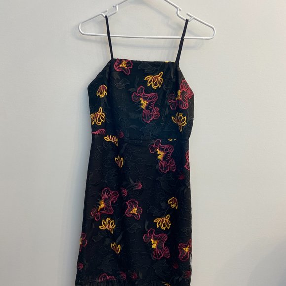 Sam Edelman Chintz Lace Mesh Dress - Picture 2 of 8